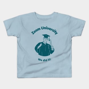 Cute zoom university Kids T-Shirt